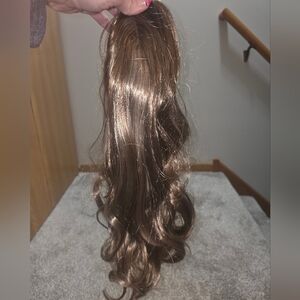 Hair Toppers, Brown, Extensions, Artificial